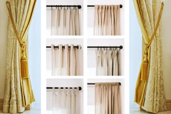 varies curtains style in dubai